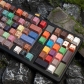 Minecraft 104+24 PBT Dye-subbed Doubleshot Backlit Keycaps Set Side Legends for Mechanical Gaming Keyboard